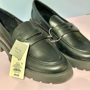 A New Day Women's Black Loafers with Memory Foam